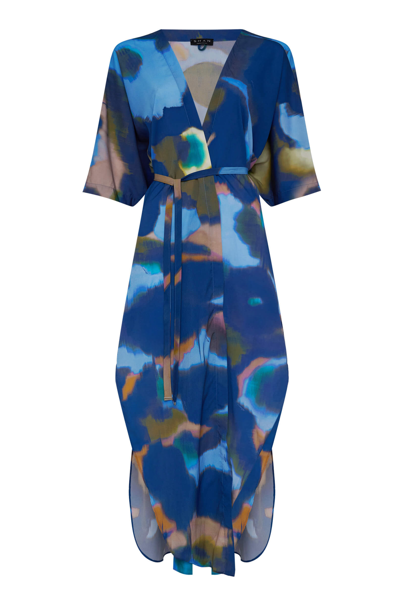 Пляжный халат с высокими разрезами Shan 