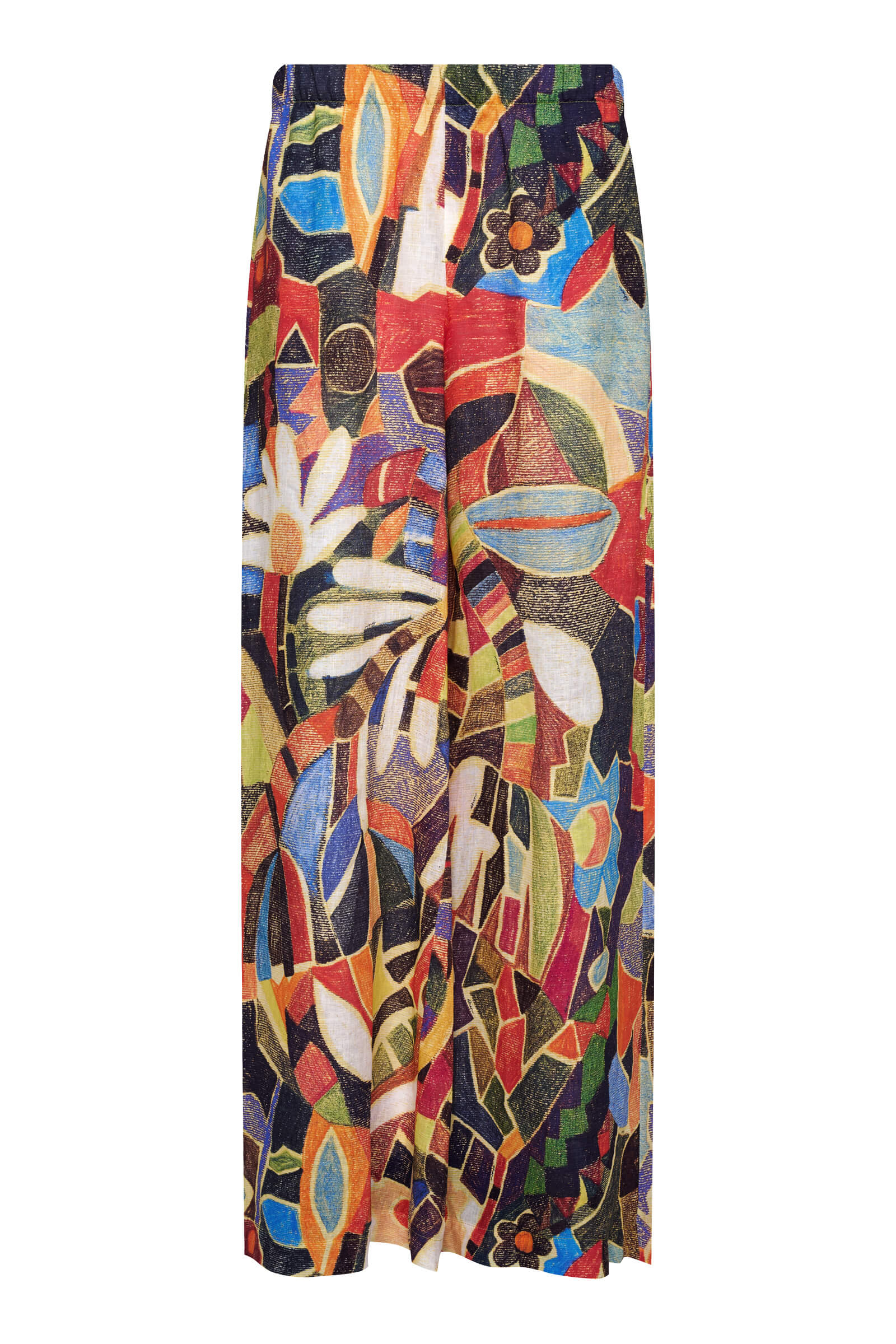 Брюки из 100% льна Shan 