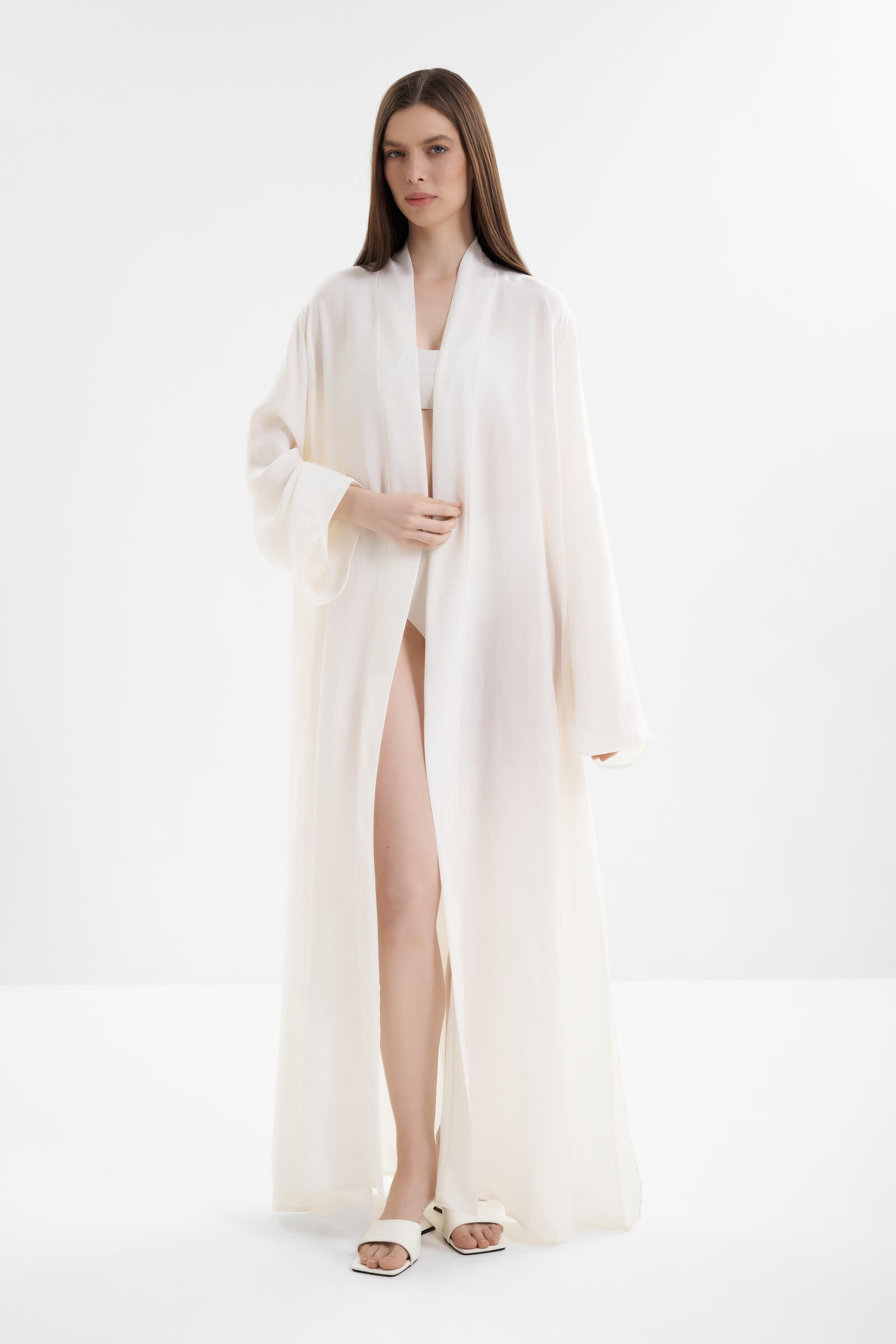 Длинная накидка из вискозы Shan 