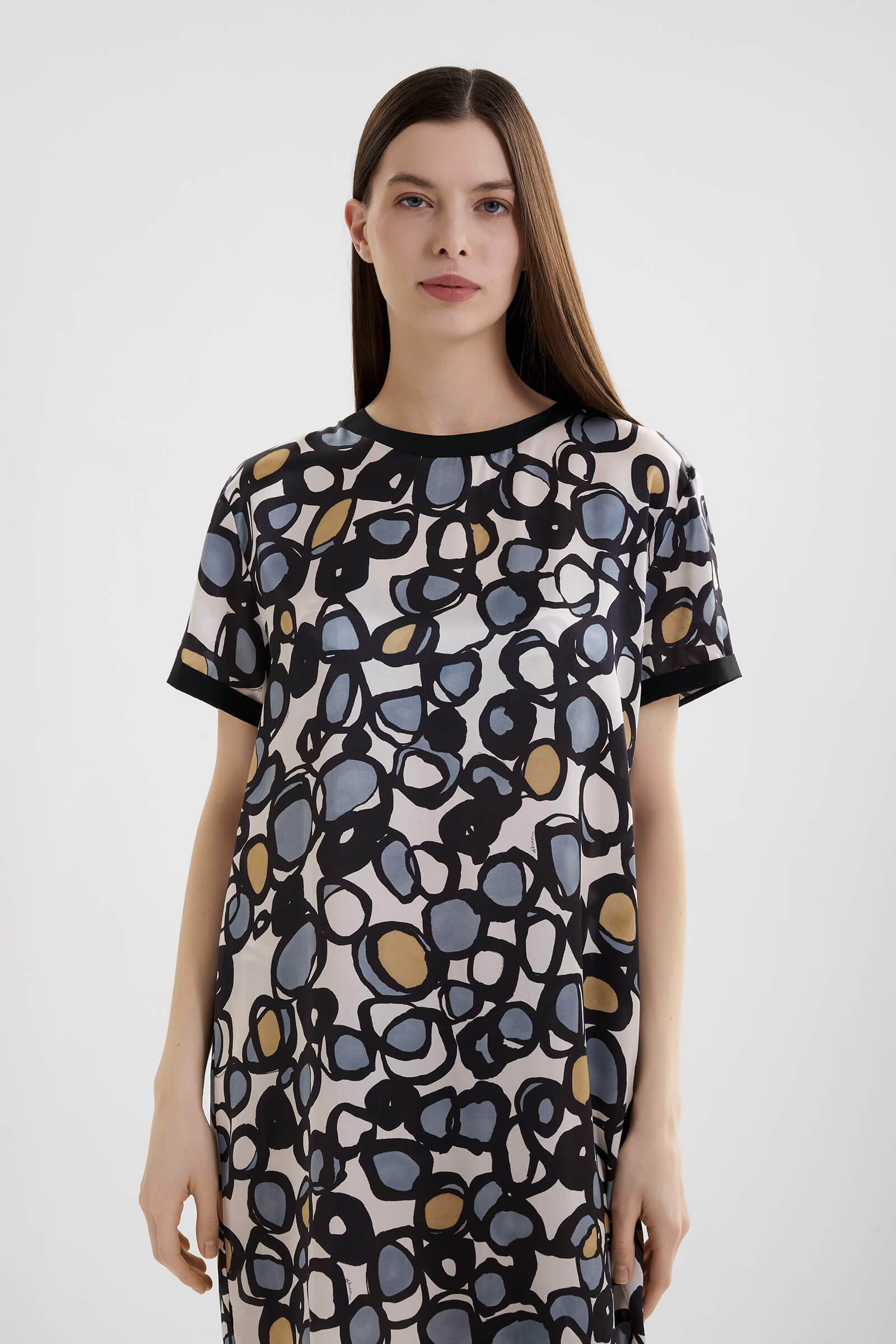 Шелковое платье Shan 