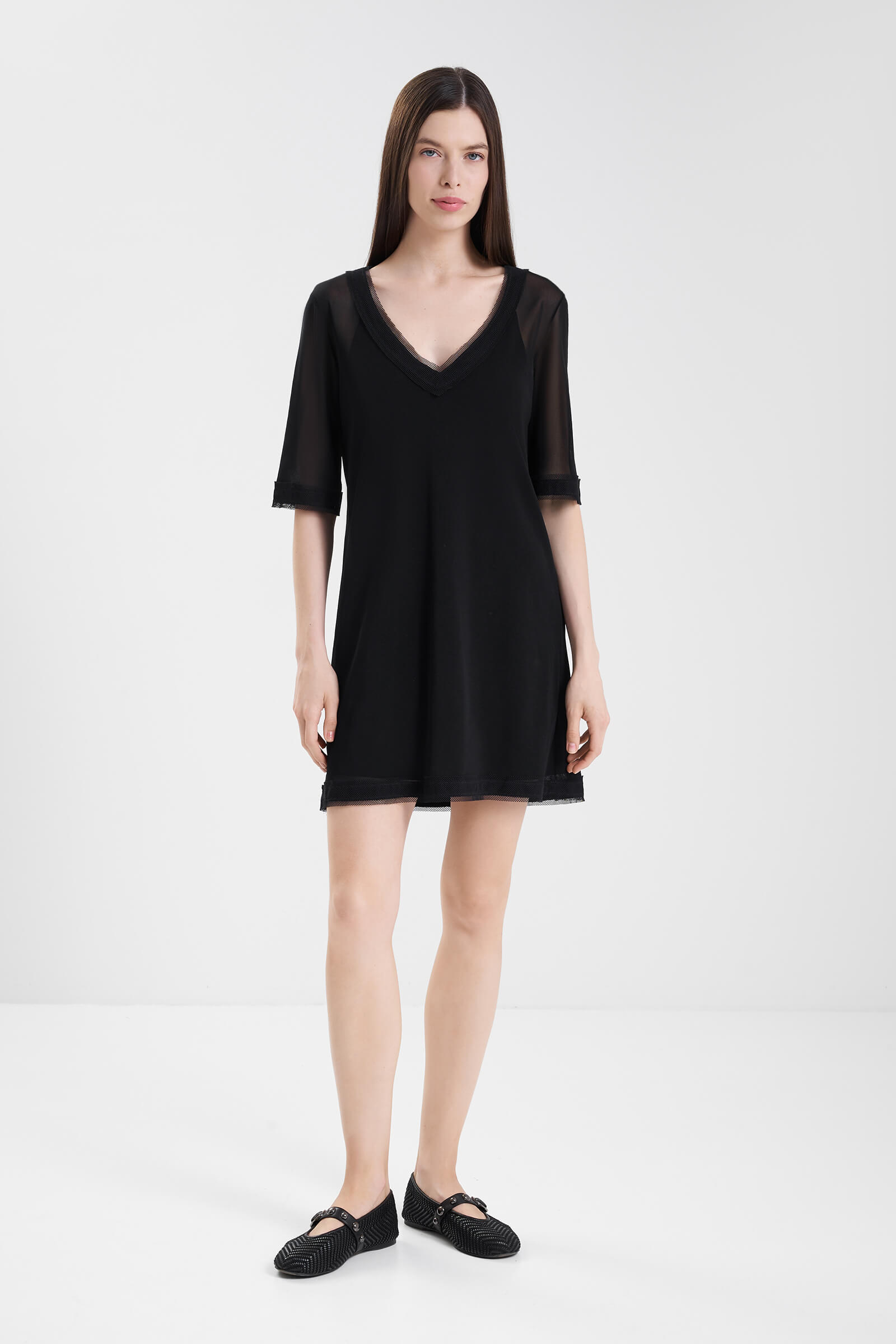 Туника с V-образным вырезом Shan 