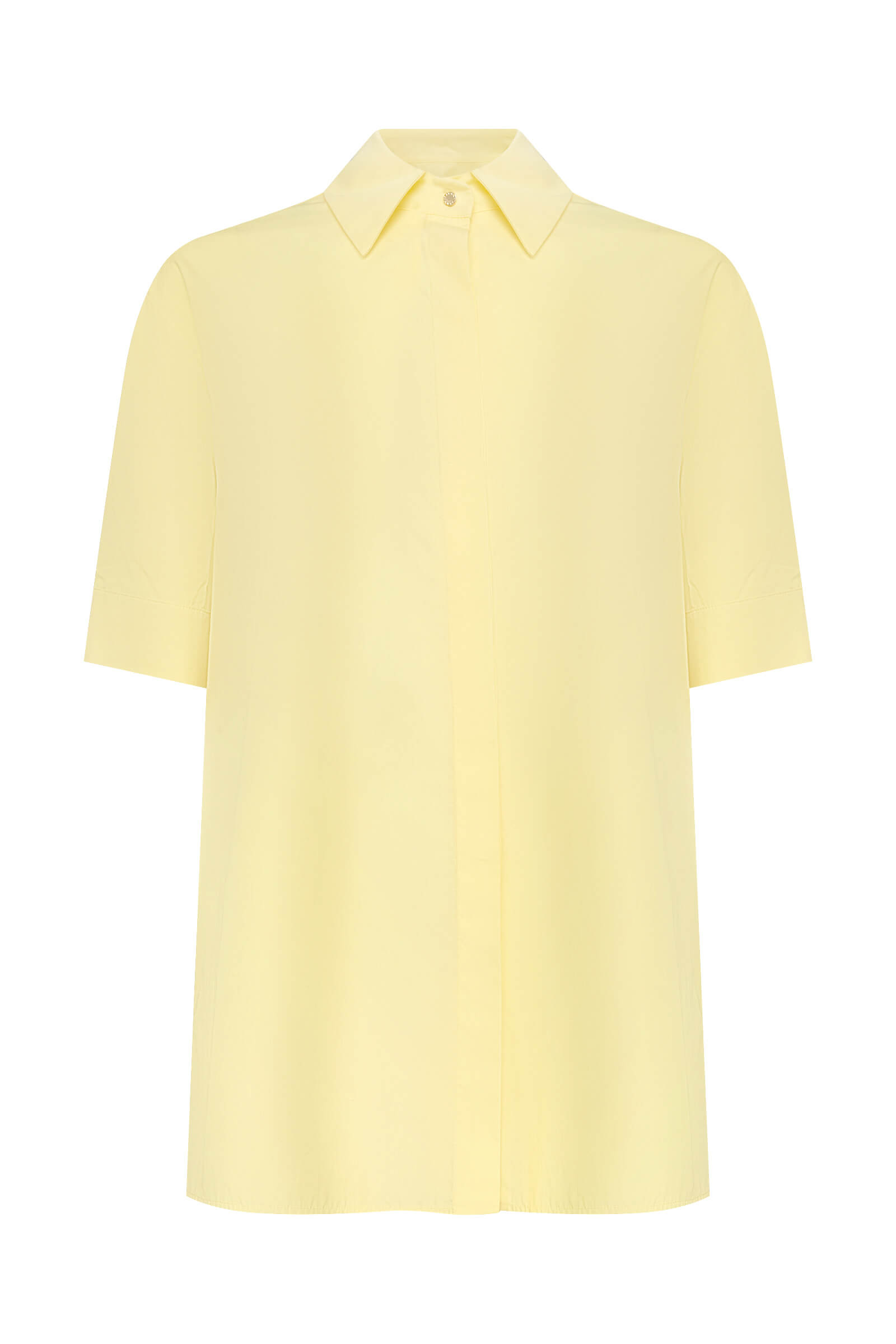 Рубашка из 100% хлопкового поплина Shan 