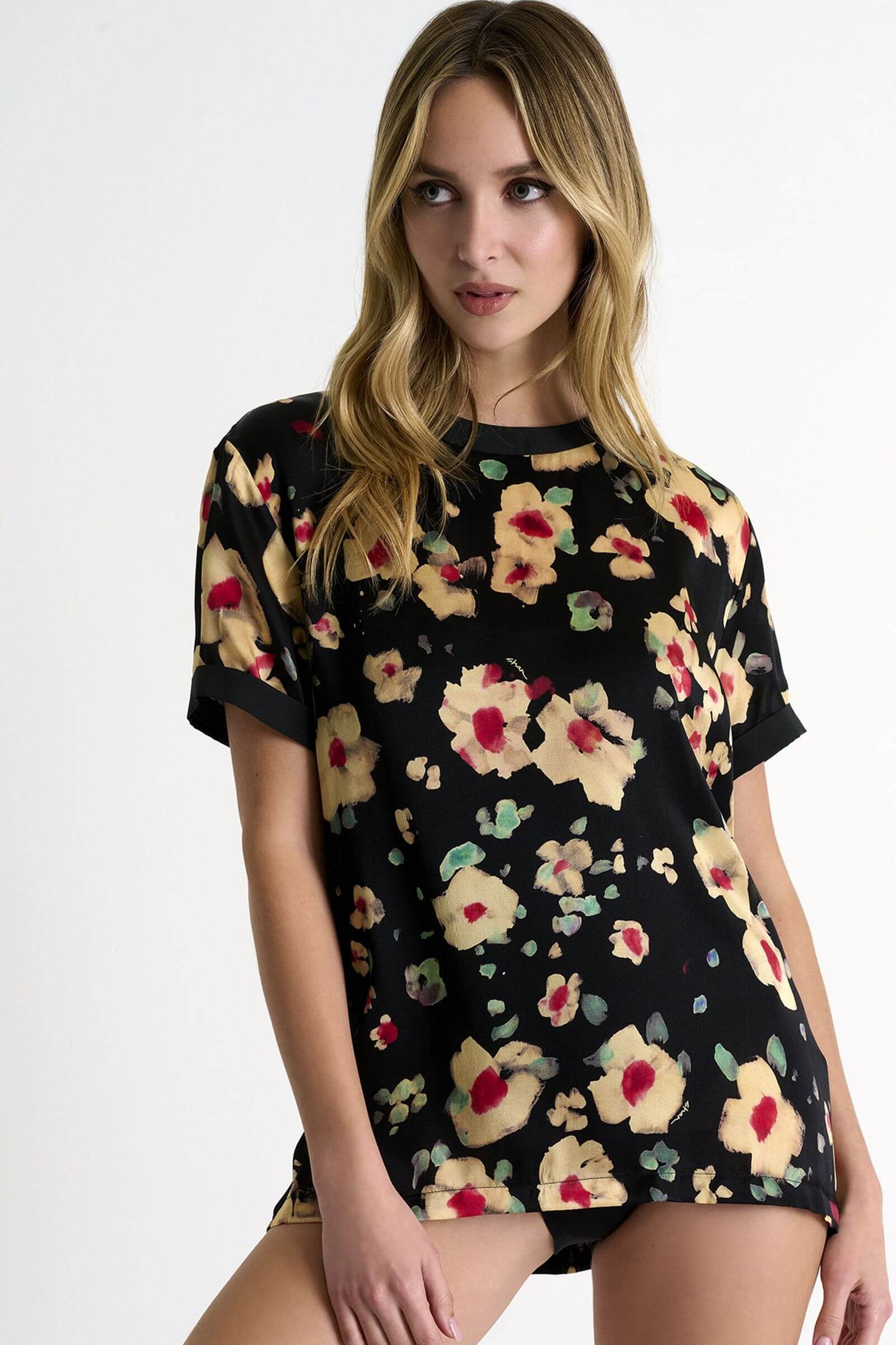 Шелковая блузка Shan 