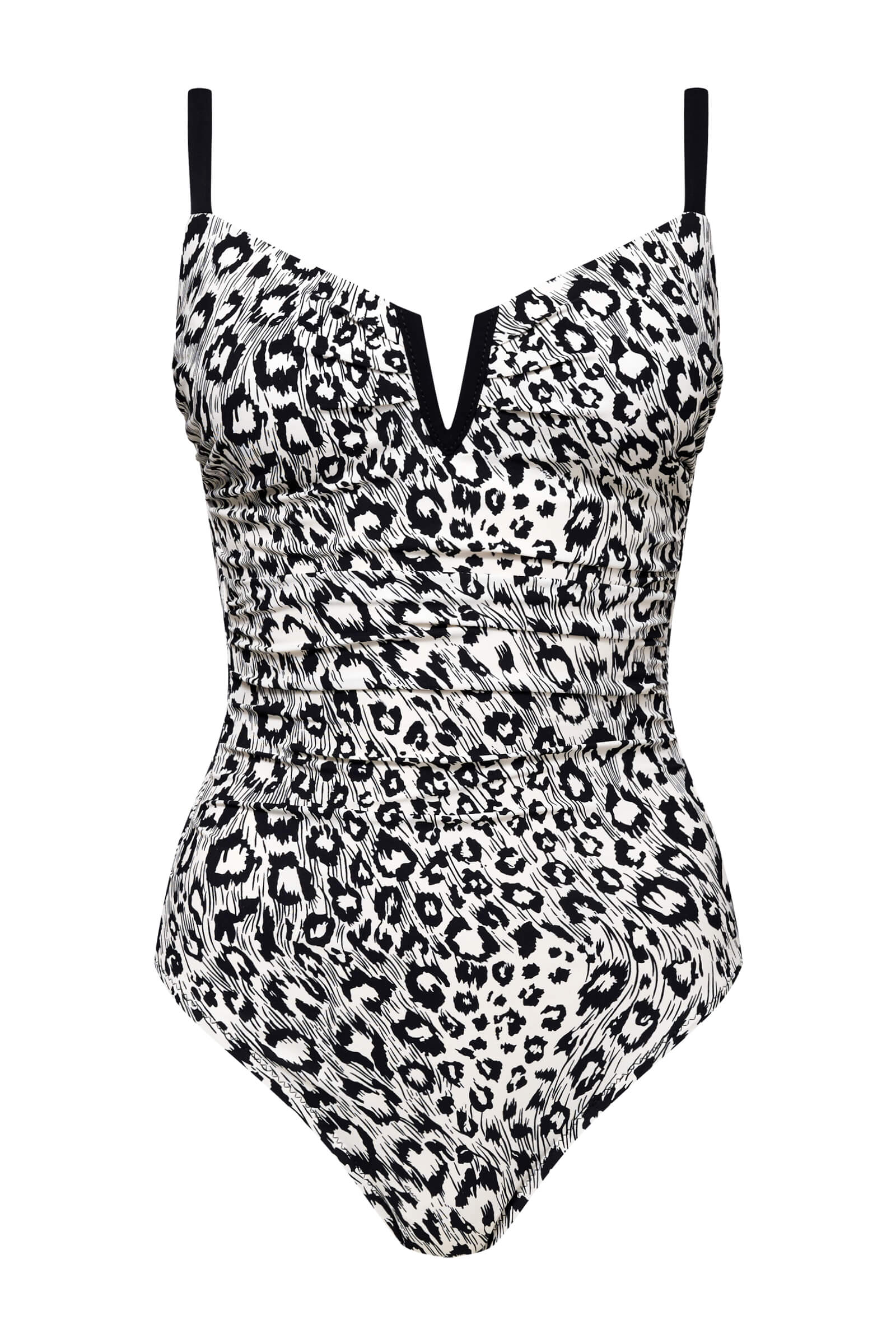 Слитный купальник с формованными чашками Shan 