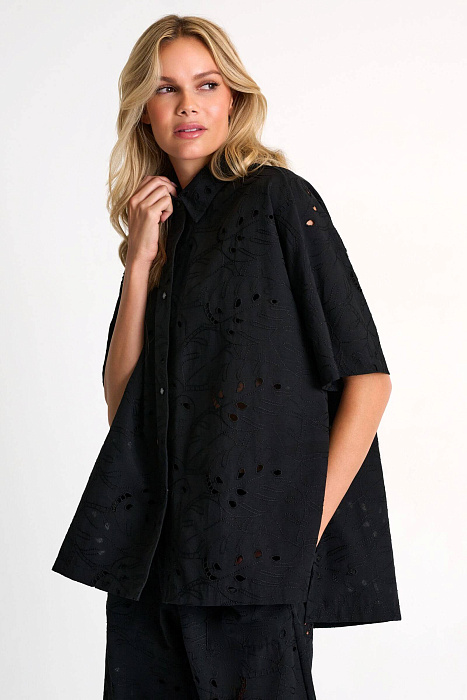 Рубашка с добавлением хлопка Shan  