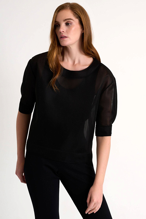 Полупрозрачная блузка Shan  