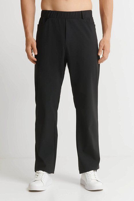 Прямые брюки на резинке Shan  