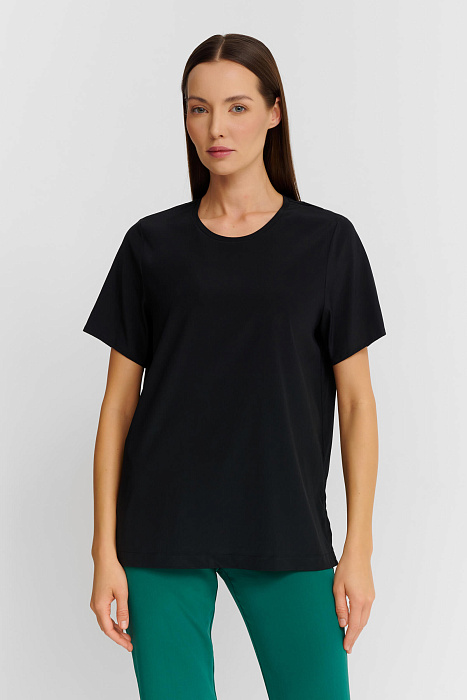 Шелковая футболка Shan  