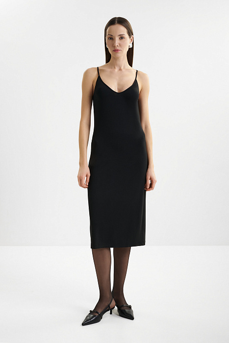 Платье-комбинация на регулируемых бретелях Shan  