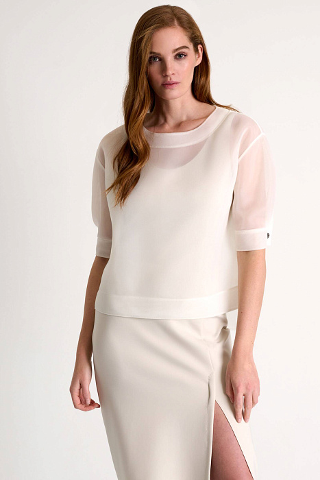 Полупрозрачная блузка Shan  