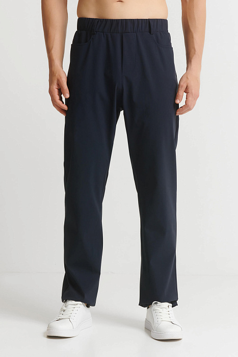 Прямые брюки на резинке Shan  