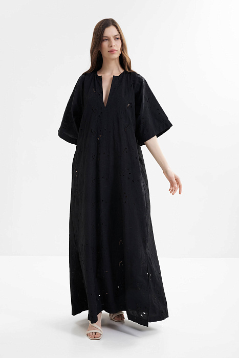 Платье свободного кроя с добавлением хлопка Shan  