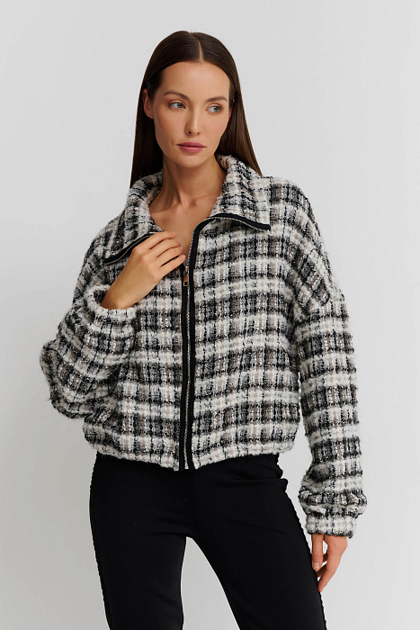 Укороченный жакет-бомбер Shan  