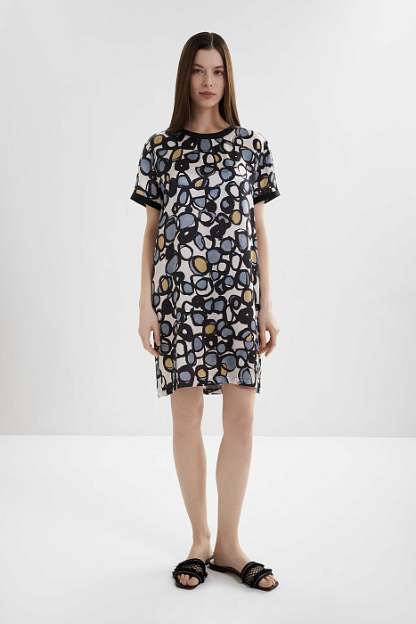 Шелковое платье Shan  