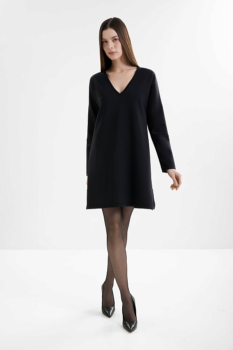 Короткое платье с длинным рукавом Shan  