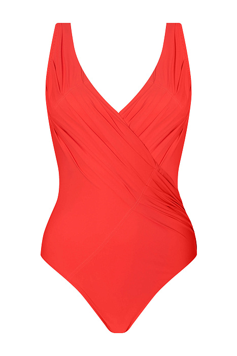 Слитный купальник с драпировками Shan  