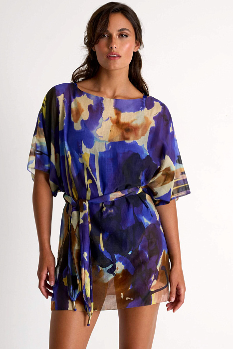 Туника с вырезом-лодочкой Shan  