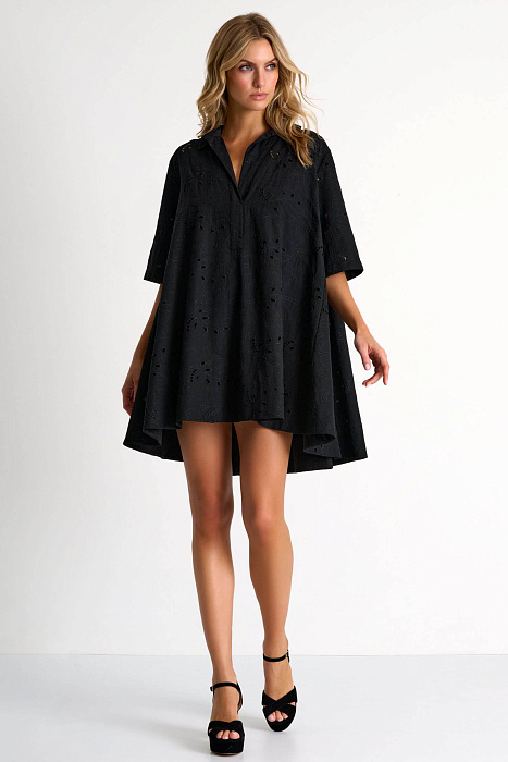 Короткое платье свободного кроя Shan  