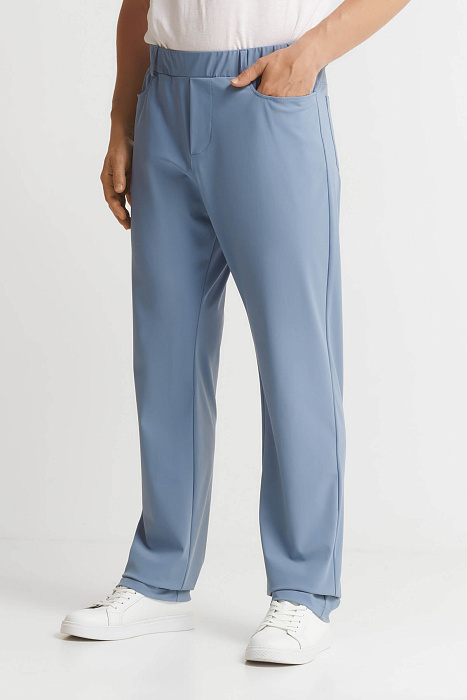 Прямые брюки на резинке Shan  