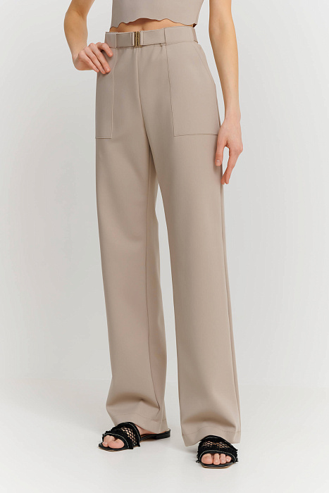 Брюки с накладными карманами Shan  