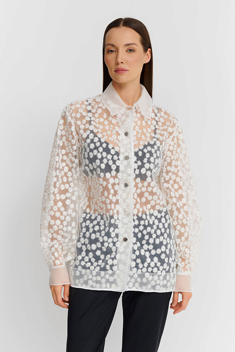 Рубашка с вышивкой Shan  