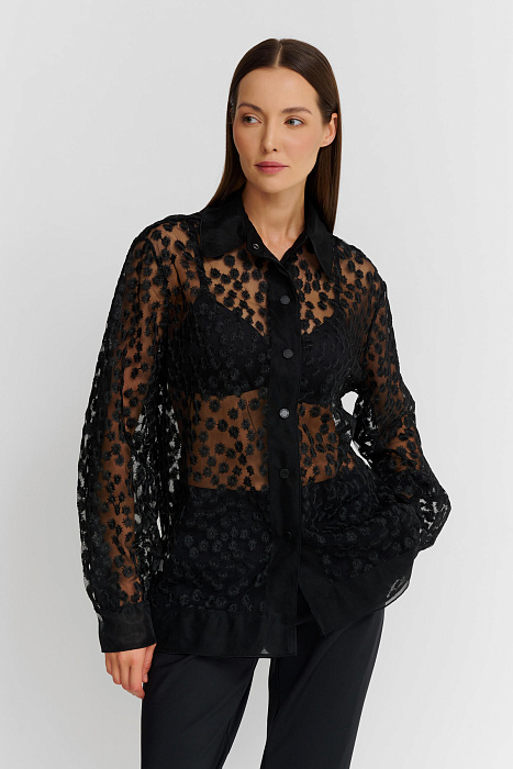 Рубашка с вышивкой Shan  