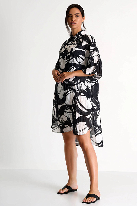 Льняное платье-рубашка Shan  