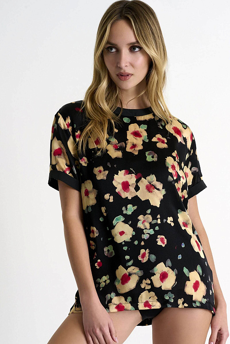 Шелковая блузка Shan  