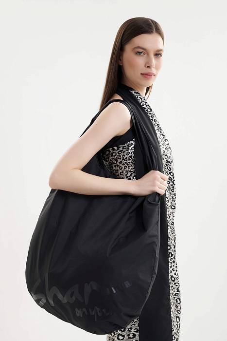 Пляжная сумка шопер с логотипом Shan  