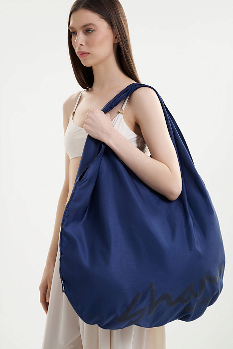 Пляжная сумка шопер с логотипом Shan  