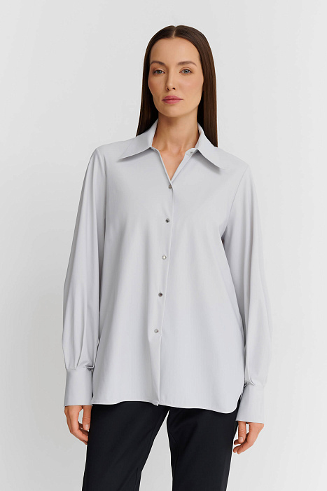 Рубашка с отложным воротником Shan  